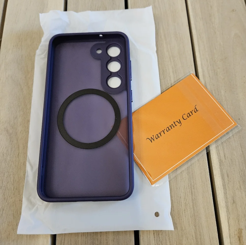 CANSHN magnetic case in Deep Purple for a Samsung S23. (NIB)
